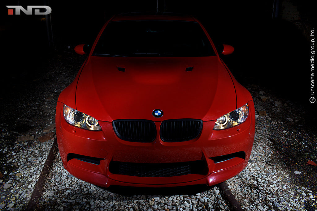 iND e9x m3 matte black front grille set - iND Distribution