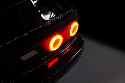 J-Replace 180SX Kouki-style LED Tail Light Set, OEM-equivalent shape - NISSAN 180SX RPS13