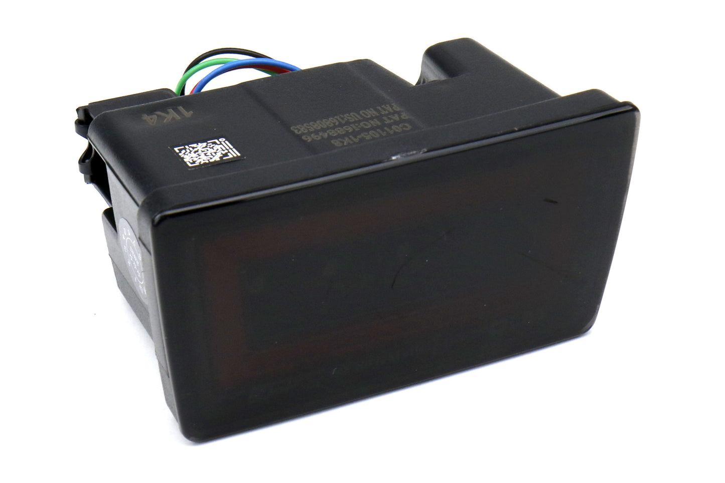 OLM F1 NB+R V2（スモークレンズ、グロスブラックベース、レッドバー）- 2015-2020 WRX / STI