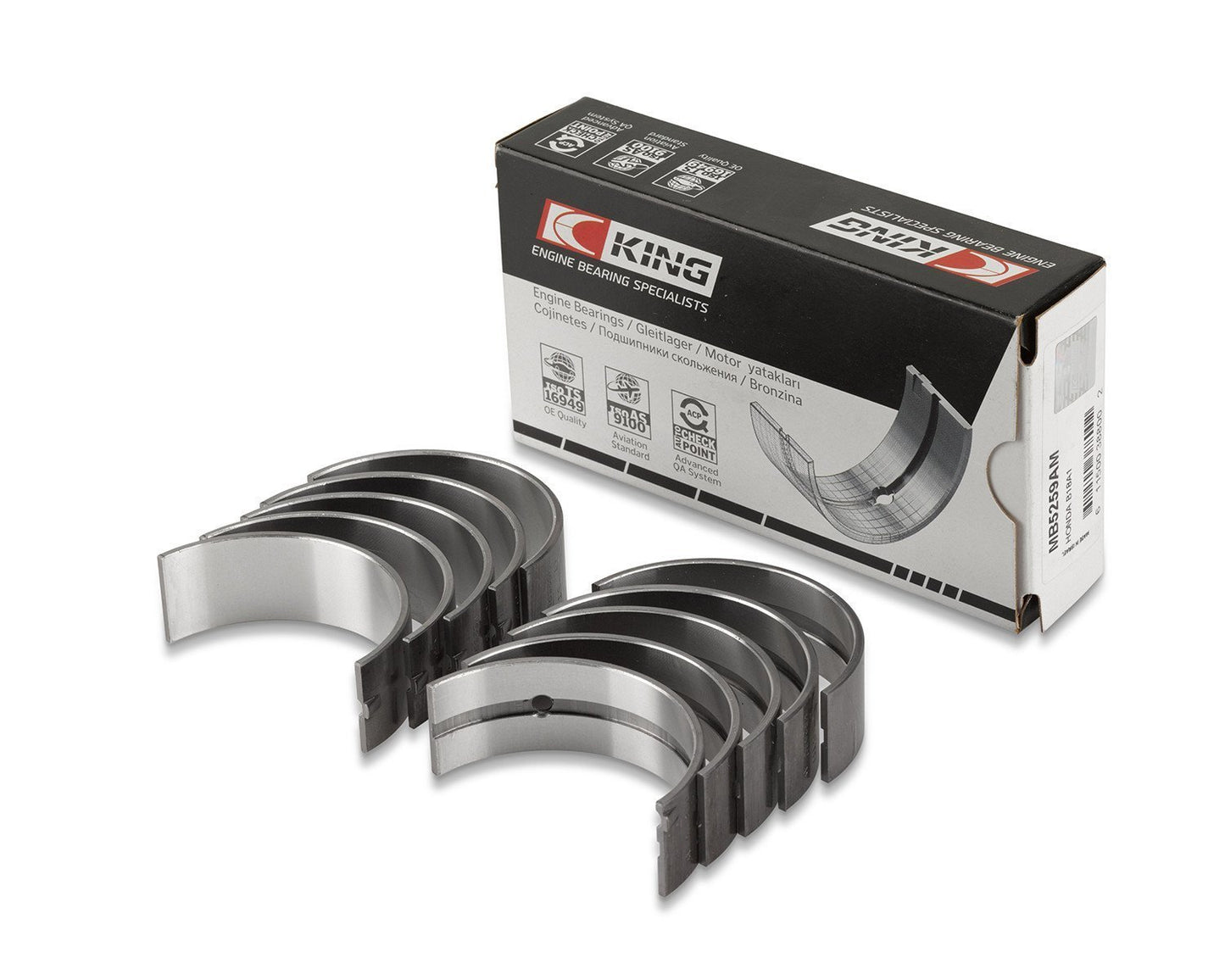 King Engine Bearings ロッドベアリング |三菱 4G93 (CR4119AM)