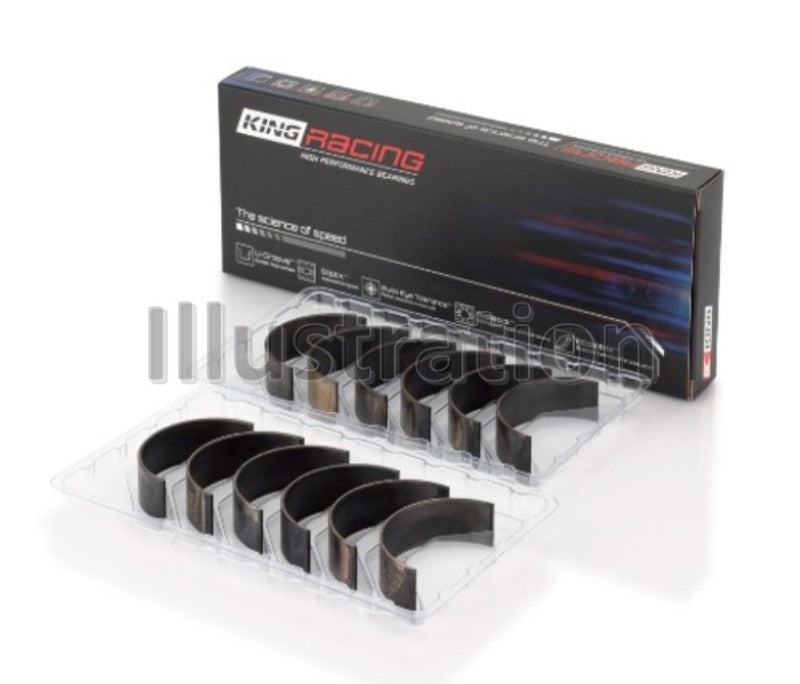 King Engine Bearings STDX トライメタル パフォーマンス ロッド ベアリング セット | 2009 - 2015 日産 GT-R (CR6870XPN STDX)