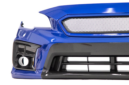 OLM LE ドライカーボンファイバー ロアバンパーカバー - 2018-2020 WRX / STI