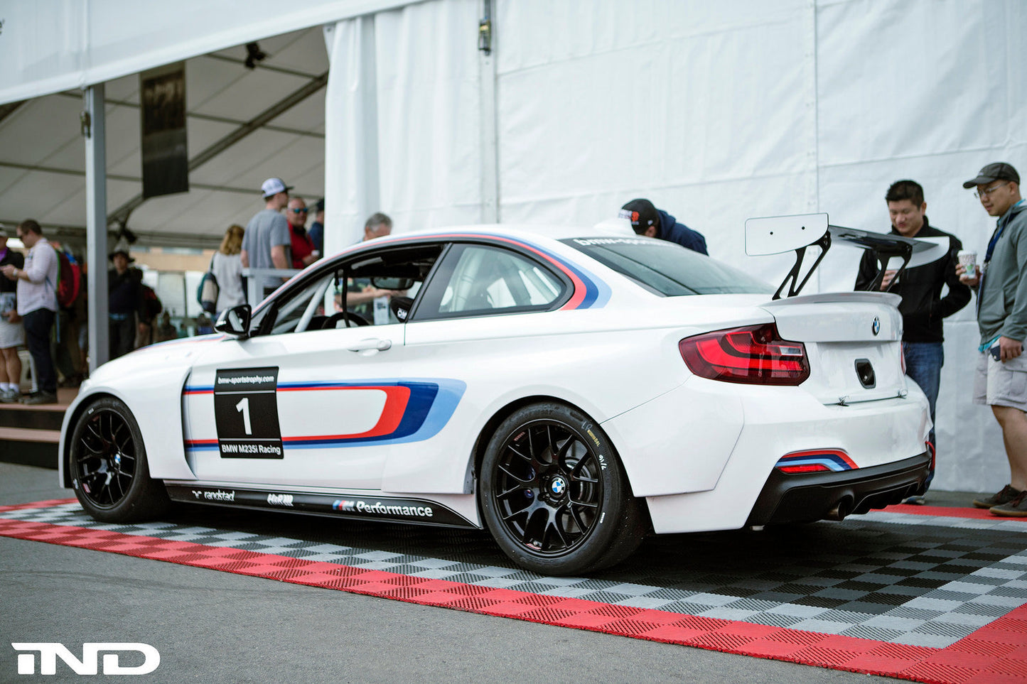 BMW motorsport m235i racing rear wing - iND Distribution
