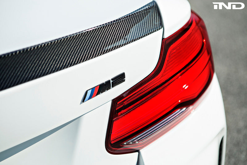 iND f87 m2 painted trunk emblem - iND Distribution