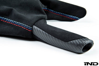 iND f8x m3 m4 matte carbon fiber parking brake handle - iND Distribution