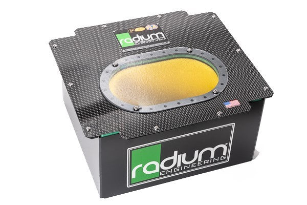 Radium Engineering ドライカーボンファイバー フューエルセルカバー