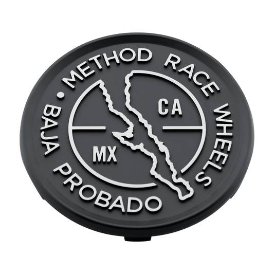 Method Race Wheels センターキャップ | BAJA Proven スナップイン | ブラック