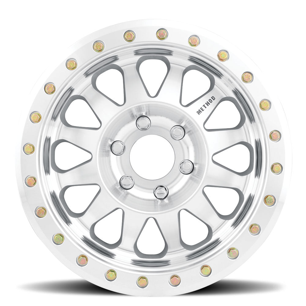Method Race Wheels 101 | ビードロック | マシニング仕上げ - 生地色