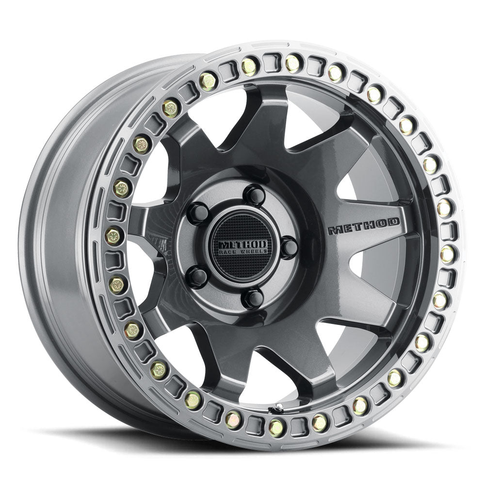 Method Race Wheels 108 | ビードロック | グロスチタニウム