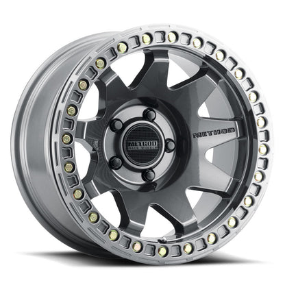 Method Race Wheels 108 | ビードロック | グロスチタニウム