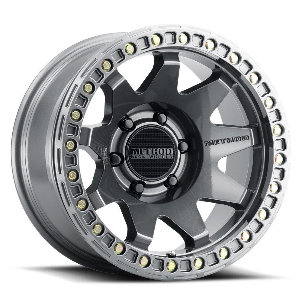 Method Race Wheels 108 | ビードロック | グロスチタニウム