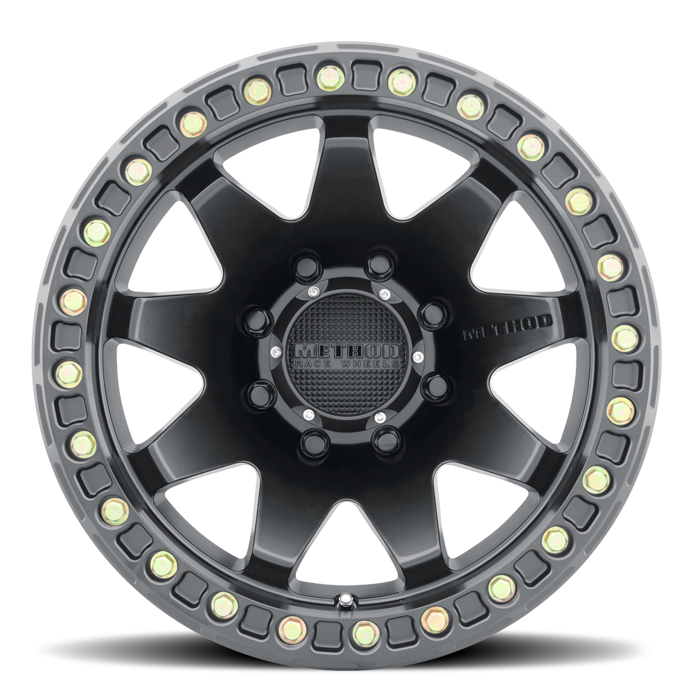 Method Race Wheels 108 | ビードロック | マットブラック