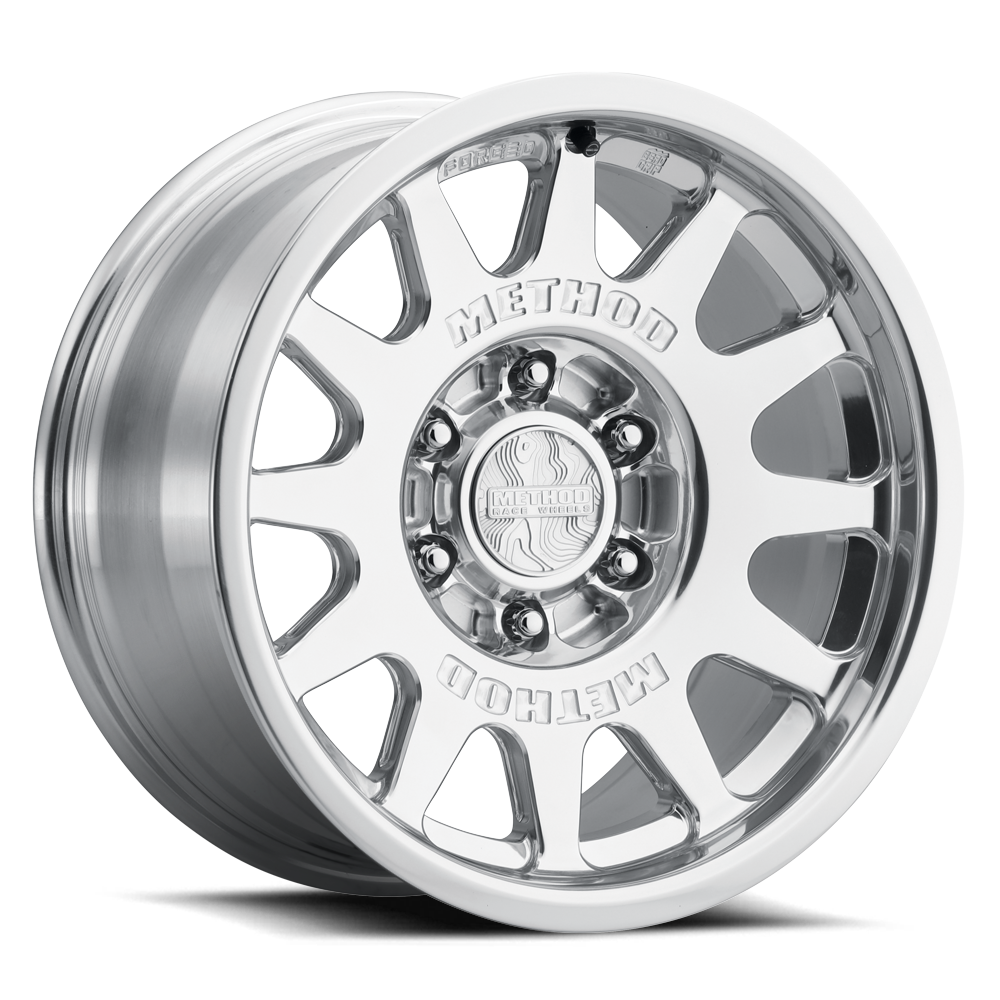 Method Race Wheels 203 | Forged Bead Grip® | マシンド・ポリッシュ仕上げ