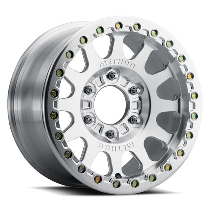 Method Race Wheels 207 | 鍛造ビードロック | 銀鏡面仕上げ - 生地色