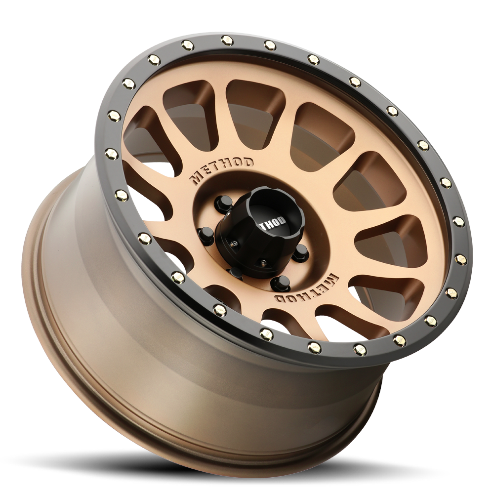 Method Race Wheels 305 | NV | Method Bronze® - マットブラックリップ