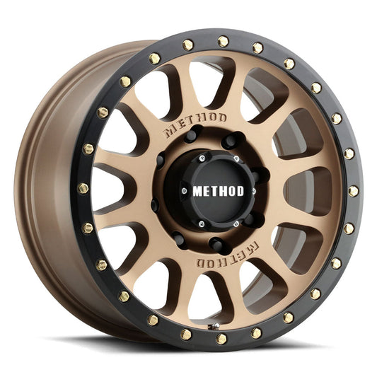 Method Race Wheels 305-HD | NV | Method Bronze® - マットブラックリップ