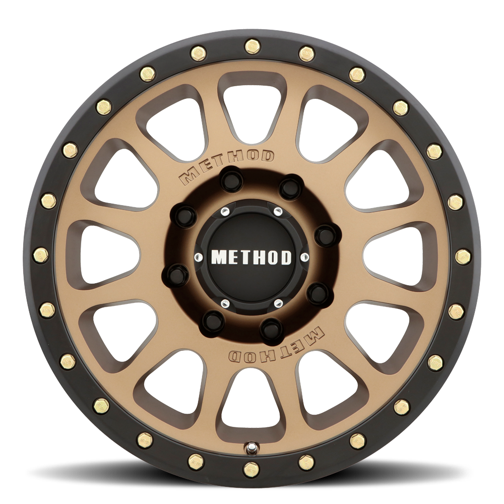 Method Race Wheels 305-HD | NV | Method Bronze® - マットブラックリップ