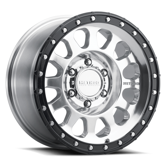 Method Race Wheels 315 | ポリッシュド - グロスブラックリップ