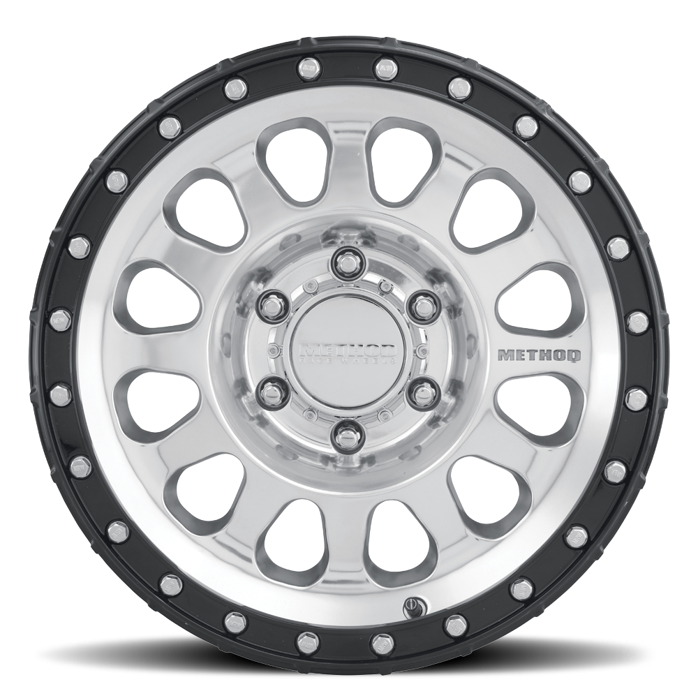Method Race Wheels 315 | ポリッシュド - グロスブラックリップ
