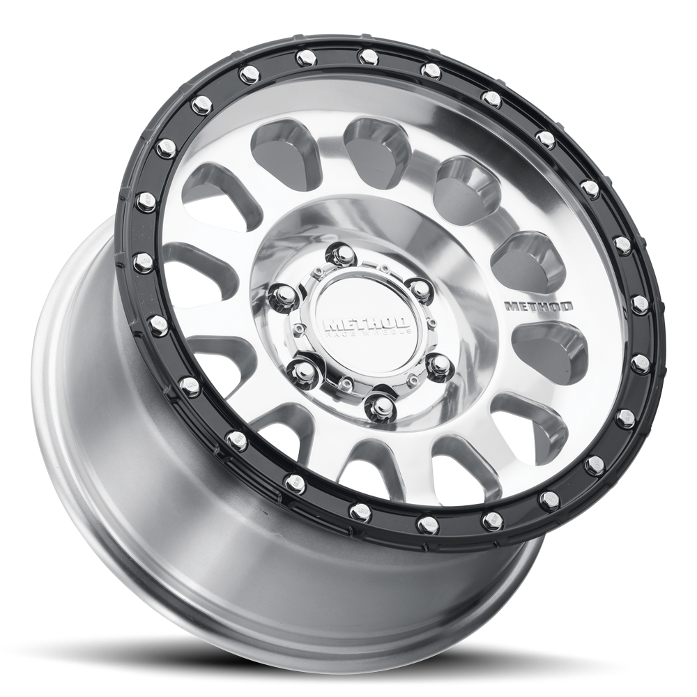 Method Race Wheels 315 | ポリッシュド - グロスブラックリップ