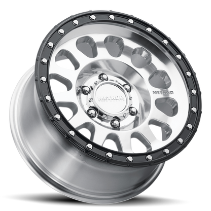 Method Race Wheels 315 | ポリッシュド - グロスブラックリップ