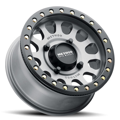 Method Race Wheels 401 | UTVビードロック | チタン - マットブラックリム