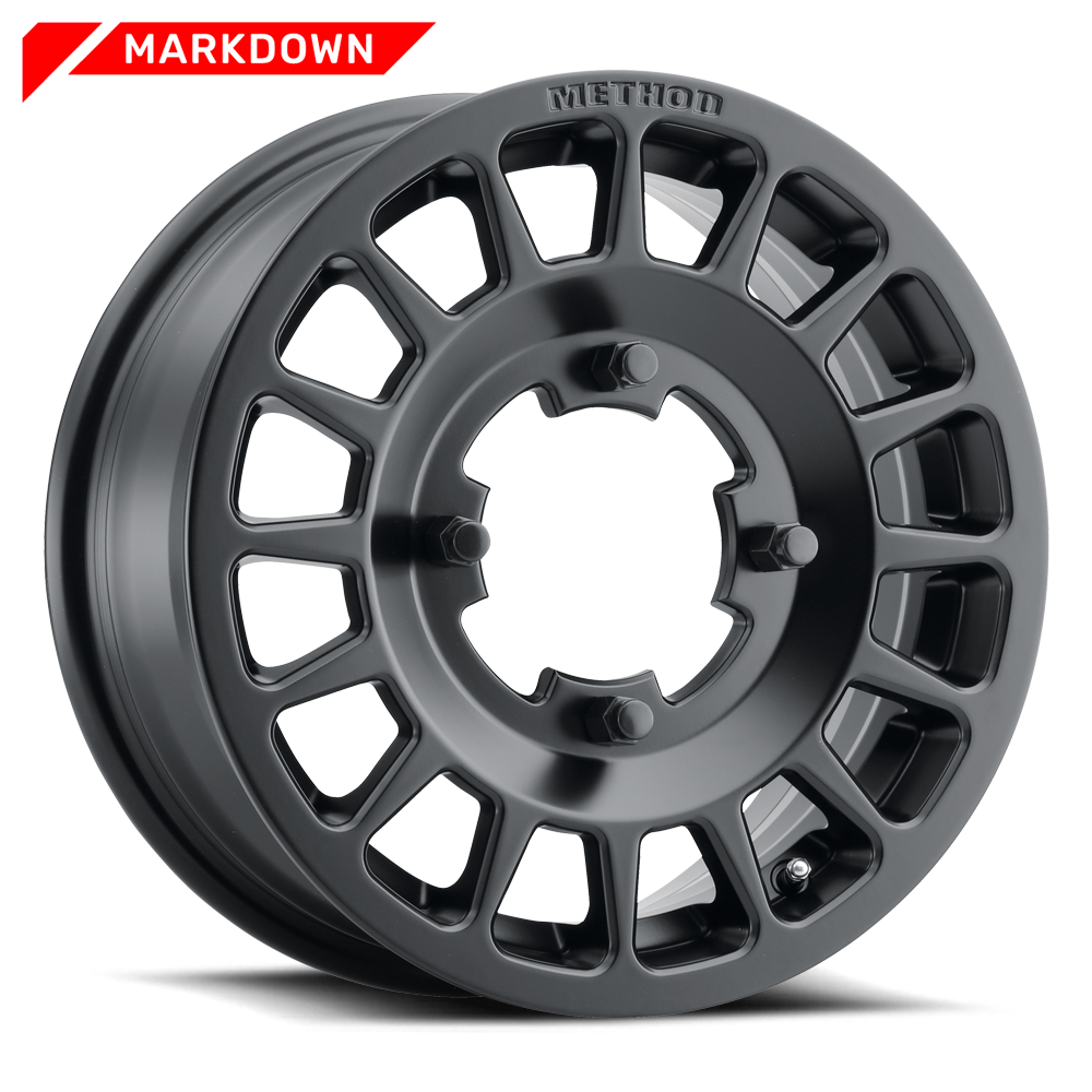 Method Race Wheels 407 - マークダウン | UTV Bead Grip® | マットブラック