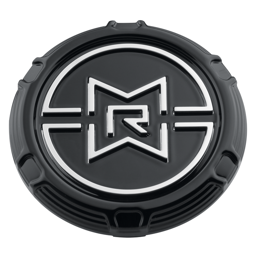 Method Race Wheels センターキャップ | RAISED® MRW スナップイン | グロスブラック - クローム