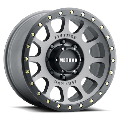 Method Race Wheels 305 | NV | チタニウム - マットブラックリップ