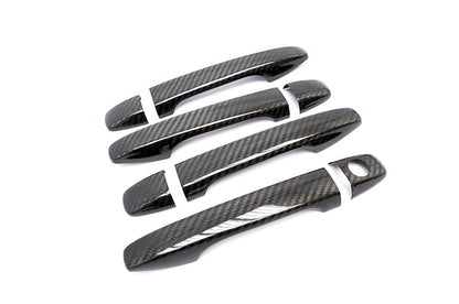 OLM ドライカーボンドアハンドルカバー - 2015-2021 スバル WRX / STI / 2014-2018 フォレスター / 2013-2017 クロストレック用