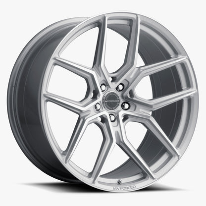 ESR MVF5 ダイヤモンドシルバー ホイール(1本)| 20〜22インチ