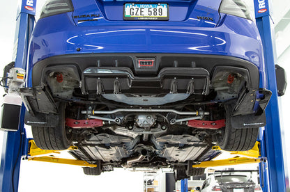 OLM A1スタイル カーボンファイバー製リアディフューザー - 2015-2021 WRX/STI