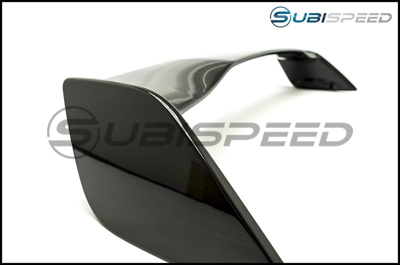 OLM STIスタイル ペイントマッチドスポイラー - クリスタルブラックシリカ / レイヴン - 2015-2021 スバル WRX / STI