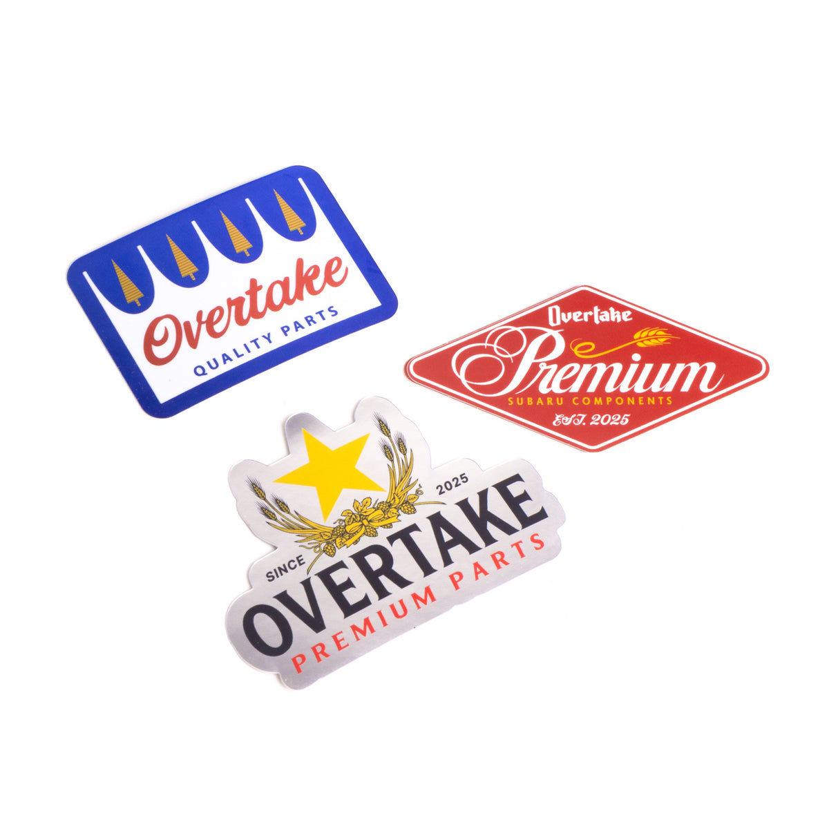 OVERTAKE ステッカー Camm's