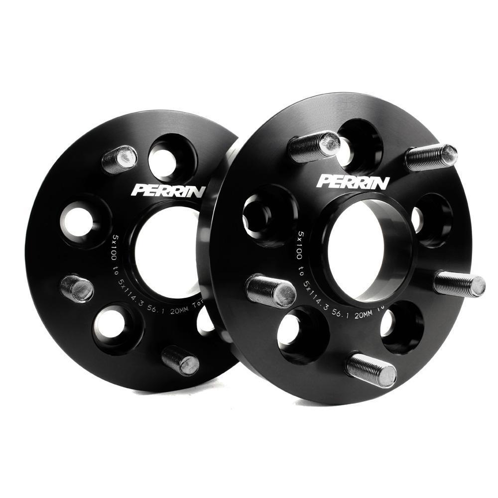 Perrin 5x100 ～ 5x114.3 ホイールアダプター |複数スバル/トヨタ適合品