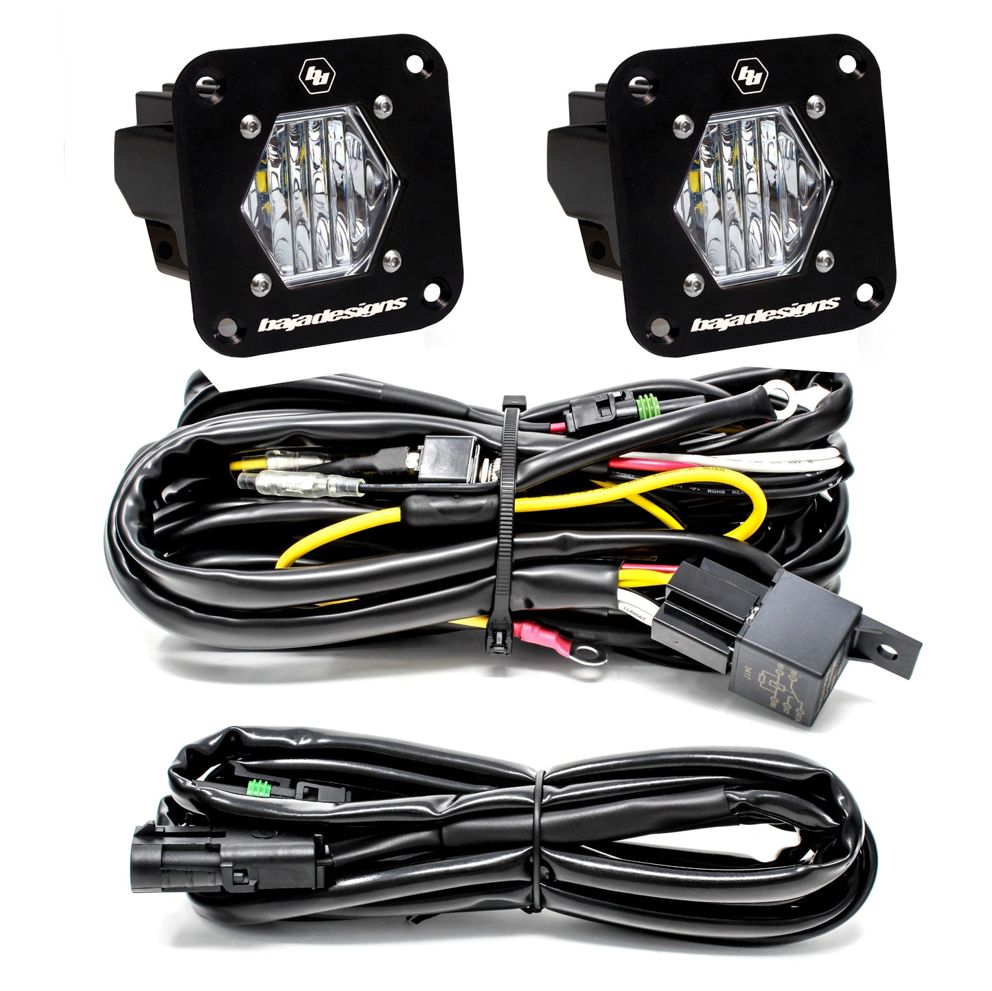 Baja Designs S1 ユニバーサル フラッシュマウント リバース LED ライトキット