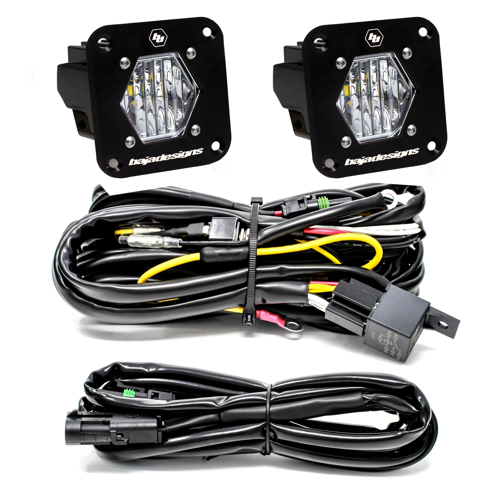 Baja Designs S1 ユニバーサル フラッシュマウント リバース LED ライトキット
