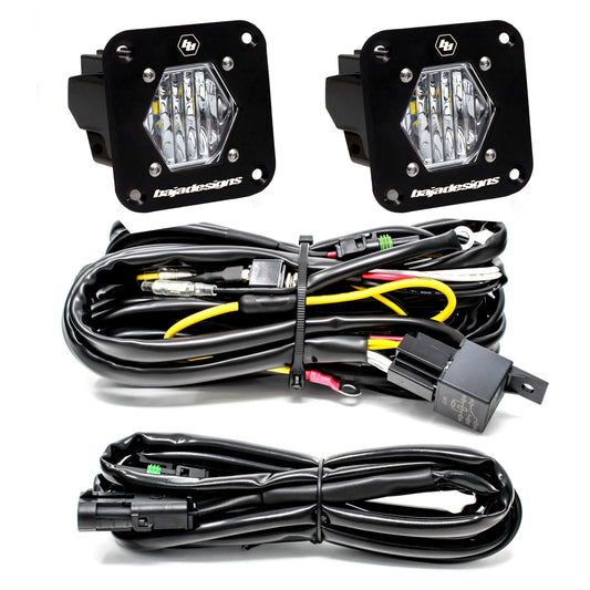 Baja Designs S1 ユニバーサル フラッシュマウント リバース LED ライトキット