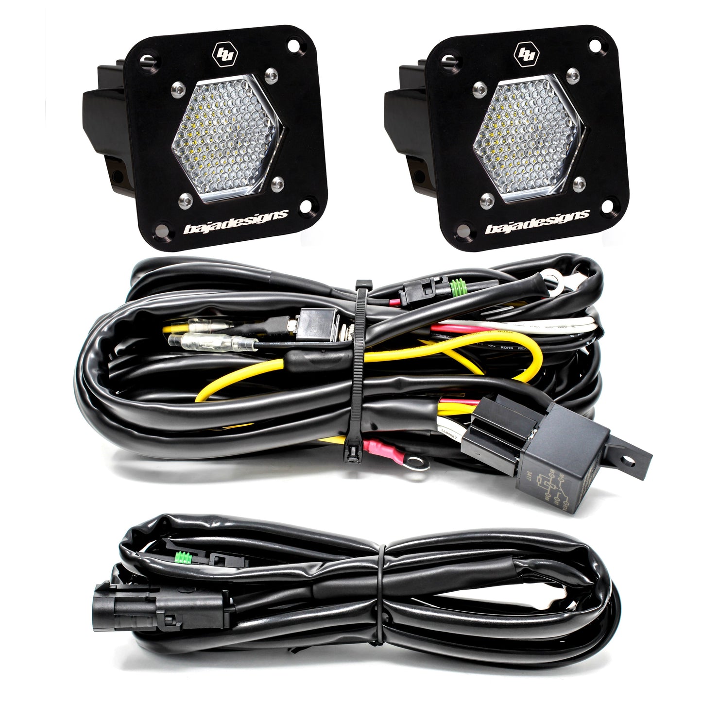 Baja Designs S1 ユニバーサル フラッシュマウント リバース LED ライトキット