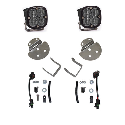 Baja Designs Squadron SAE LEDライトキット - Chevy/GMC 15-19 Canyon、Colorado、Sierra/Silverado 2500/3500対応（セット）