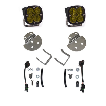 Baja Designs Squadron SAE LEDライトキット - Chevy/GMC 15-19 Canyon、Colorado、Sierra/Silverado 2500/3500対応（セット）