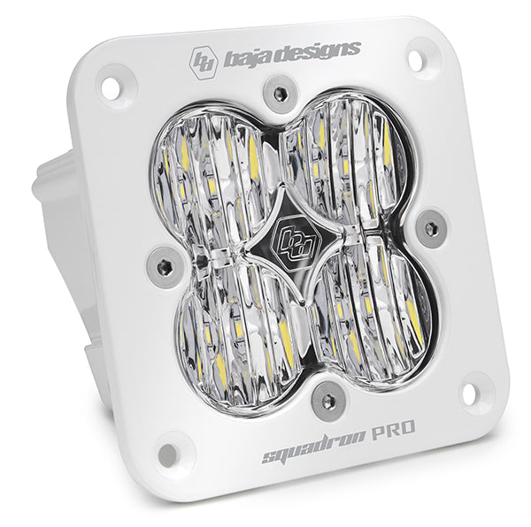 Baja Designs Squadron Pro LED（ホワイト・フラッシュマウント）ポッド（単品販売）