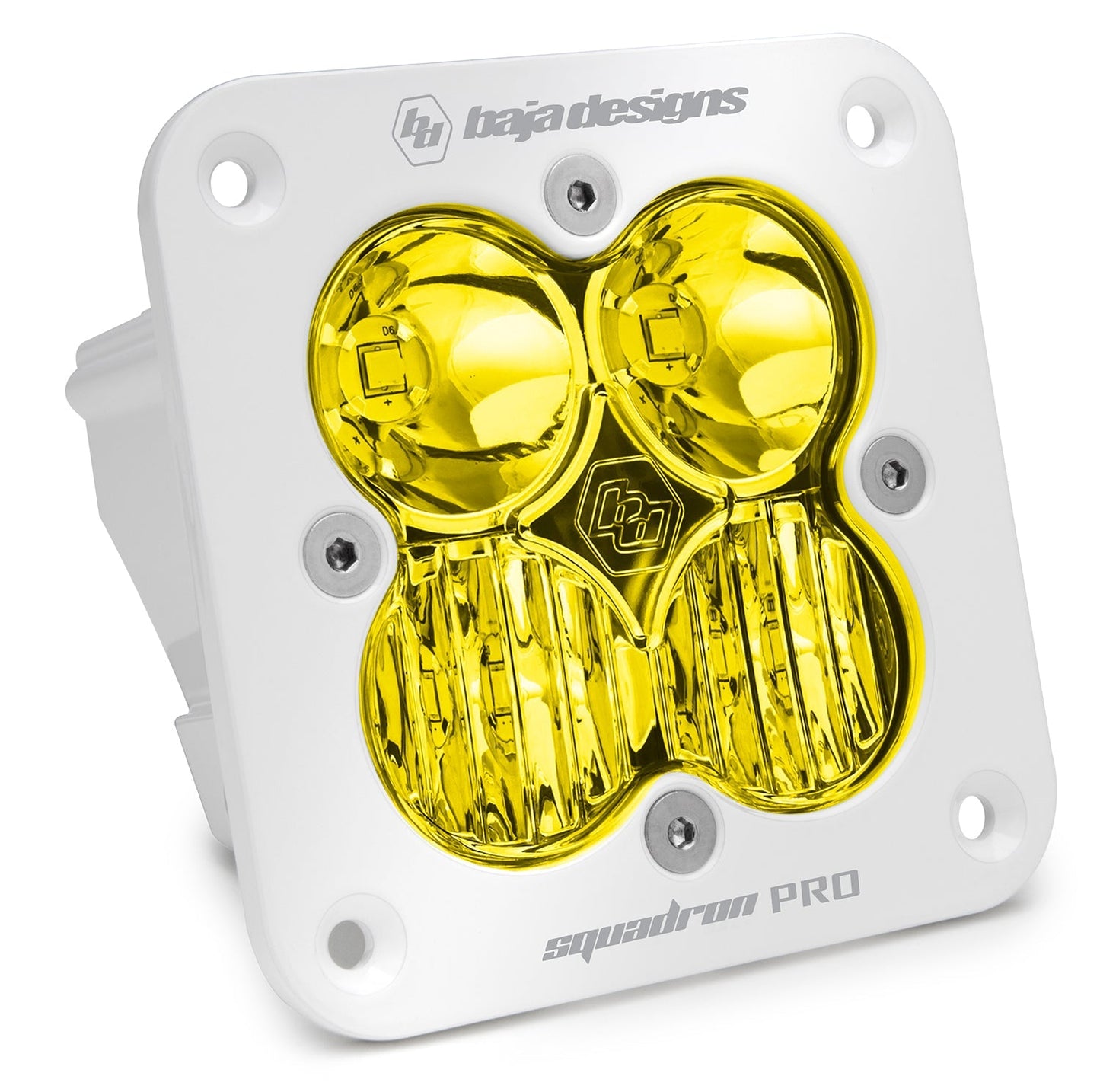 Baja Designs Squadron Pro LED（ホワイト・フラッシュマウント）ポッド（単品販売）