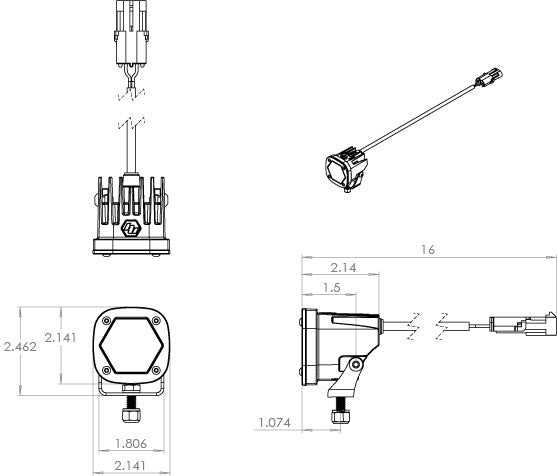 Baja Designs S1 LEDライト（単品販売）