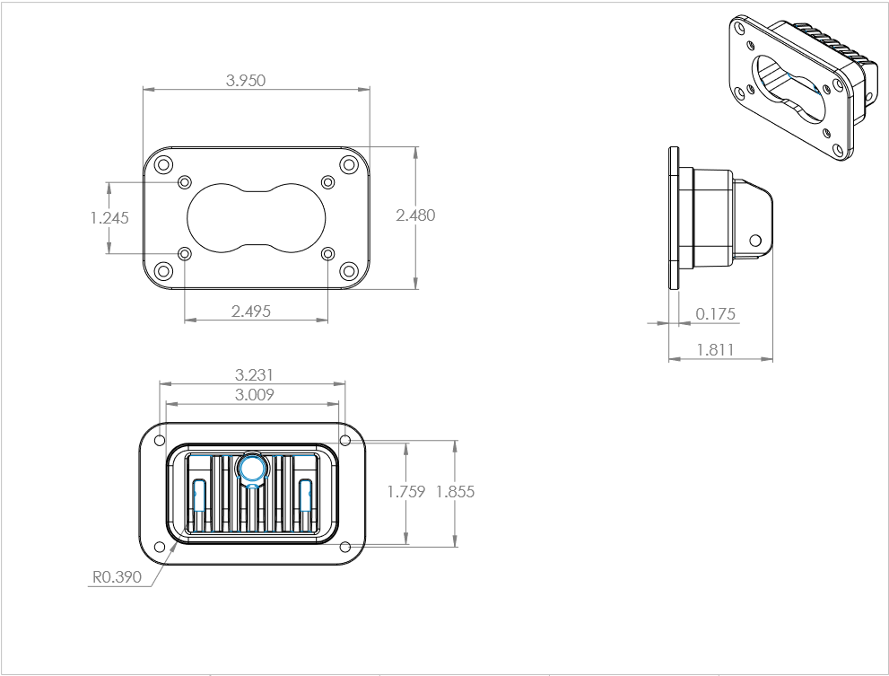 Baja Designs S2 Pro ユニバーサル フラッシュマウント リバース LED ライトキット - 487807 & 487808