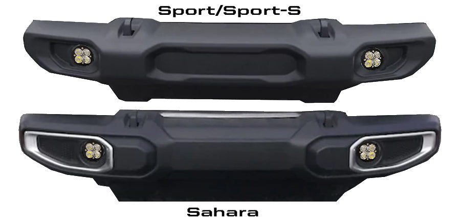 Baja Designs Squadron-R SAE LEDライトキット - Jeep Wrangler 18+ JL / JT Sahara対応（セット）
