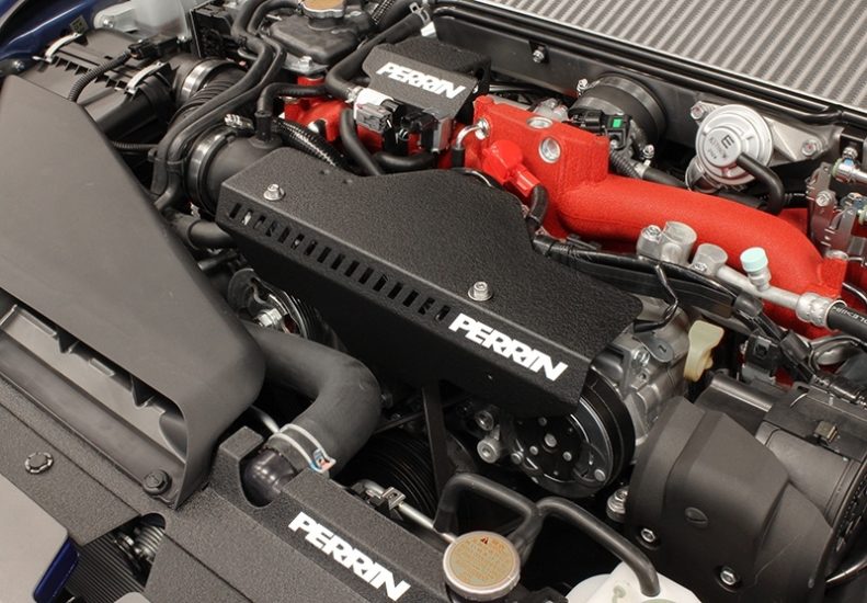 Perrin プーリーカバー | STI / フォレスター 複数スバル車適合品 (PSP-ENG-150)