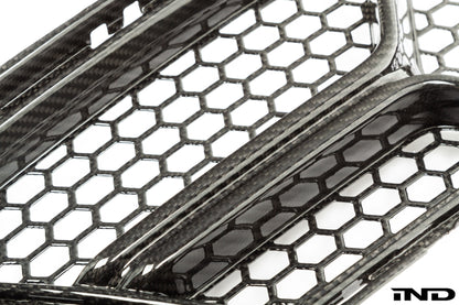 AutoTecknic G8X M3 / M4 ドライカーボン Corsa フロントバンパー ロワーベントセット