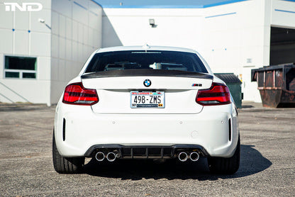 iND f87 m2 painted trunk emblem - iND Distribution