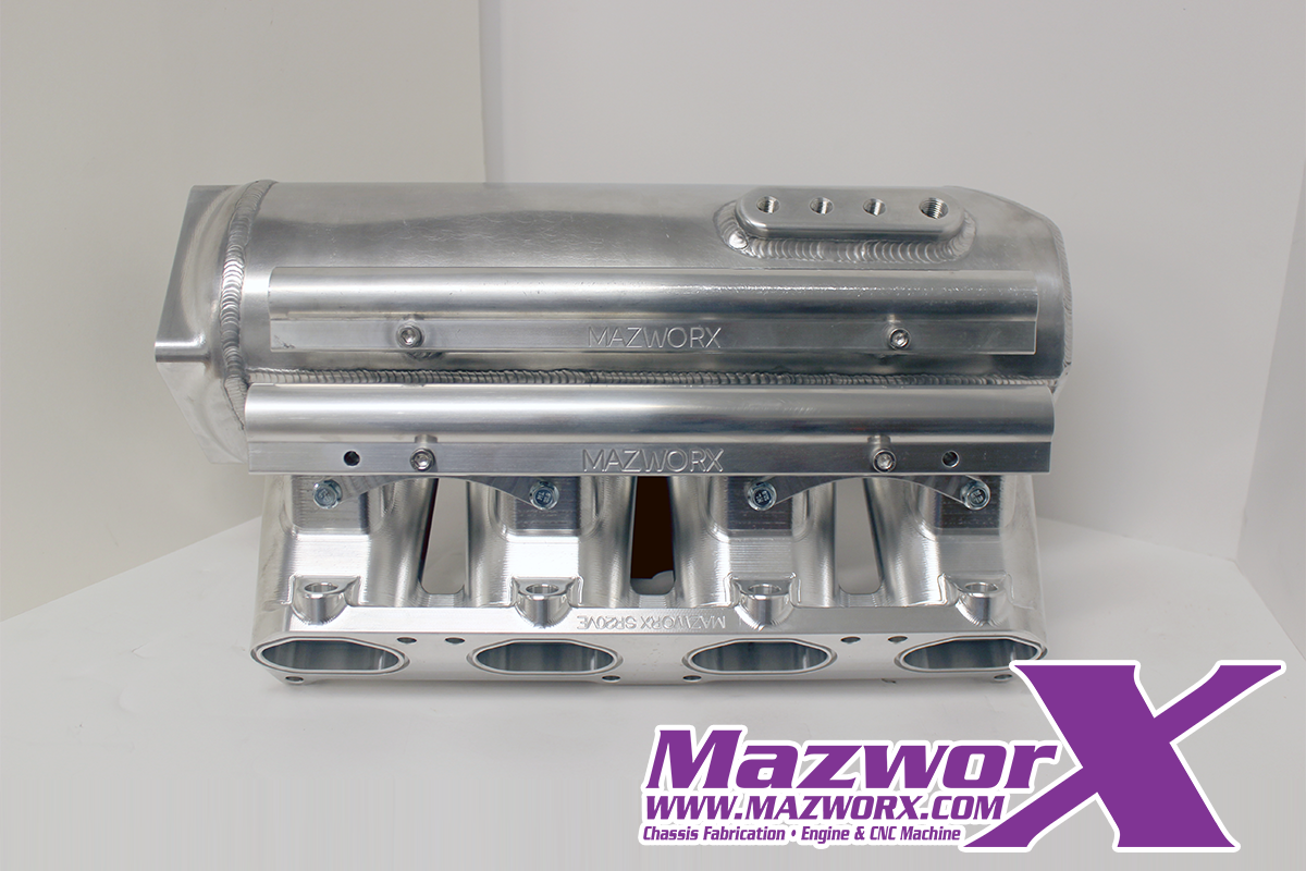 Mazworx - SR20VE ビレットレースインテークマニホールドアッセンブリー 12インジェクター仕様 (11198)